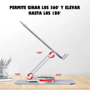 Soporte Ipad Ajustable Base Tablet giratoria
