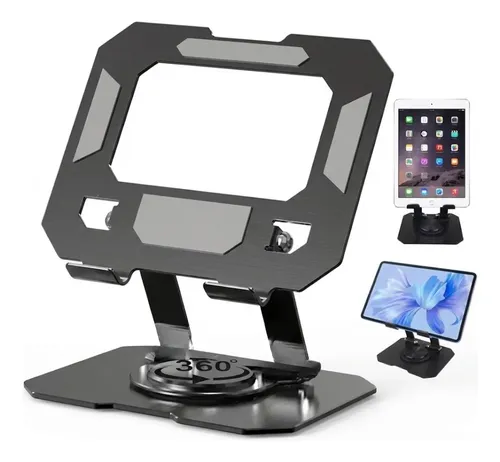 Soporte Plegable Giratorio Para Tablet